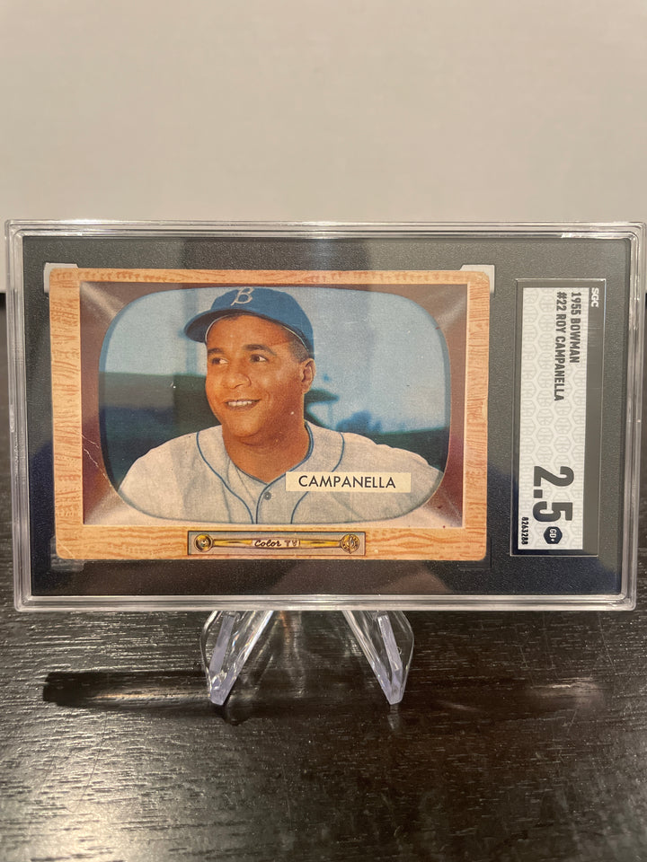 Roy Campanella 1955 Bowman, SGC 2.5