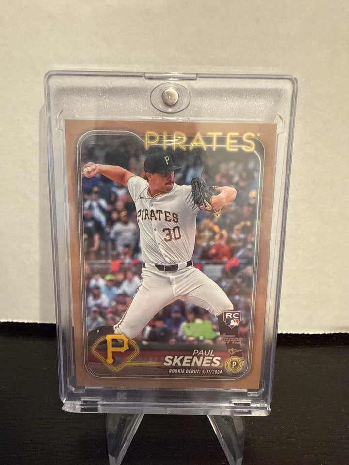 Paul Skenes 2024 Topps Update Series Gold Rookie, 0036/2024