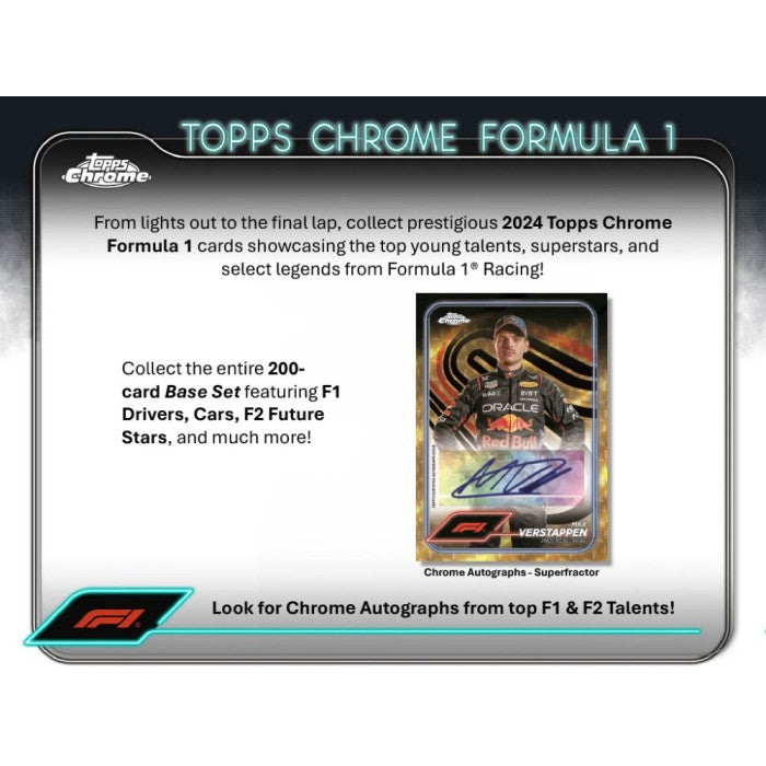 2024 Topps Chrome Formula 1 Hobby Box