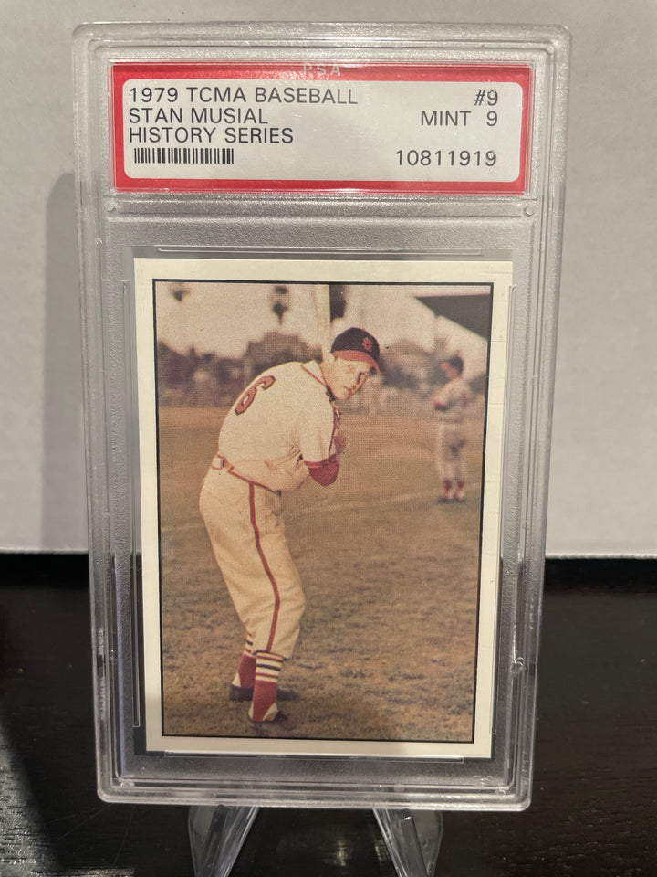 Stan Musial 1979 TCMA History Series, PSA 9 Mint