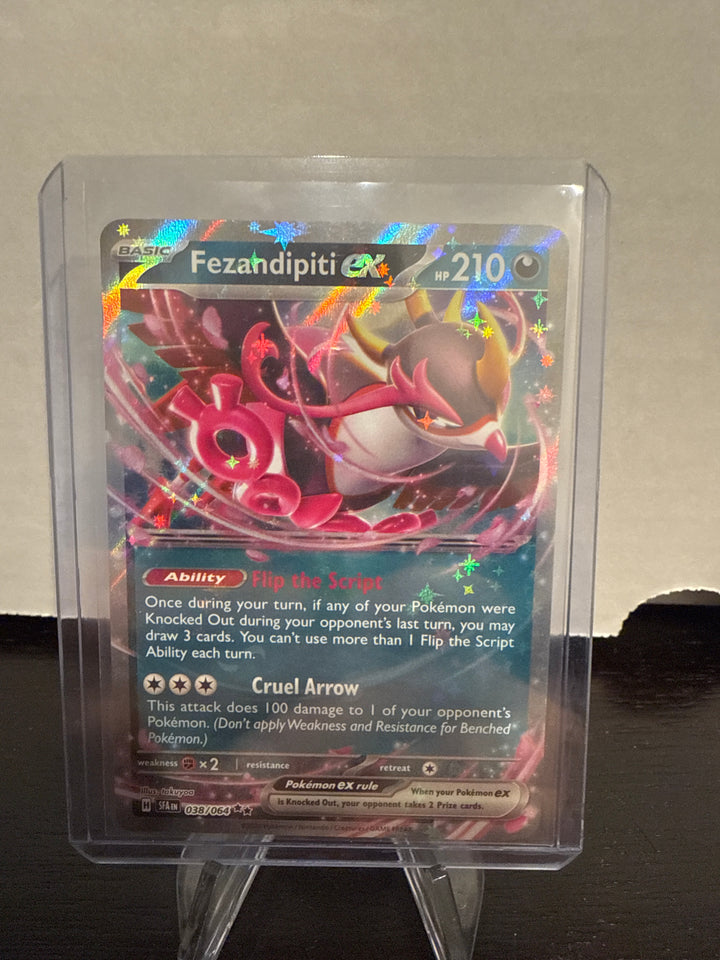 Pokémon TCG 2024 Fezandipiti EX Shrouded Fable, 038/064