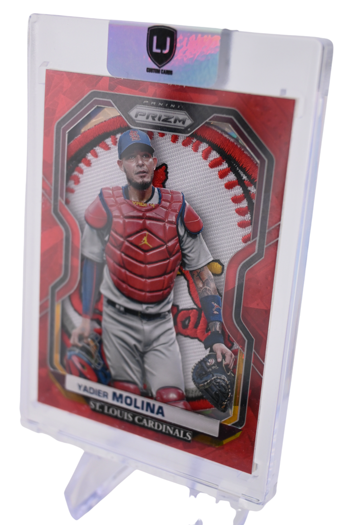 Yadier Molina Artisan Handcrafted 1/1 Card