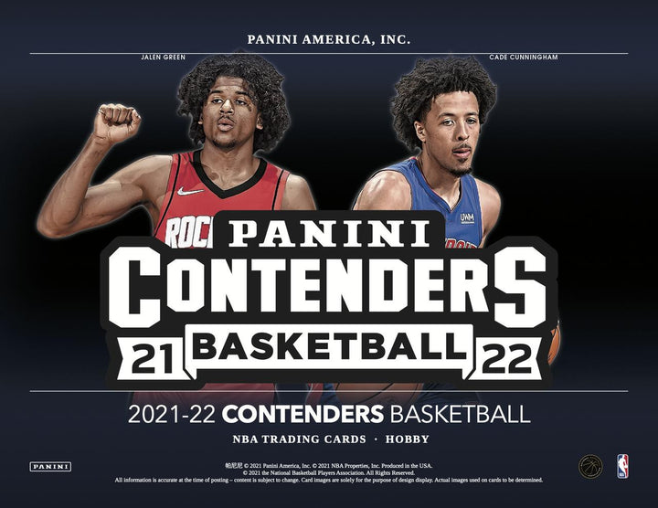 2021-2022 Panini Contenders Basketball Hobby Box