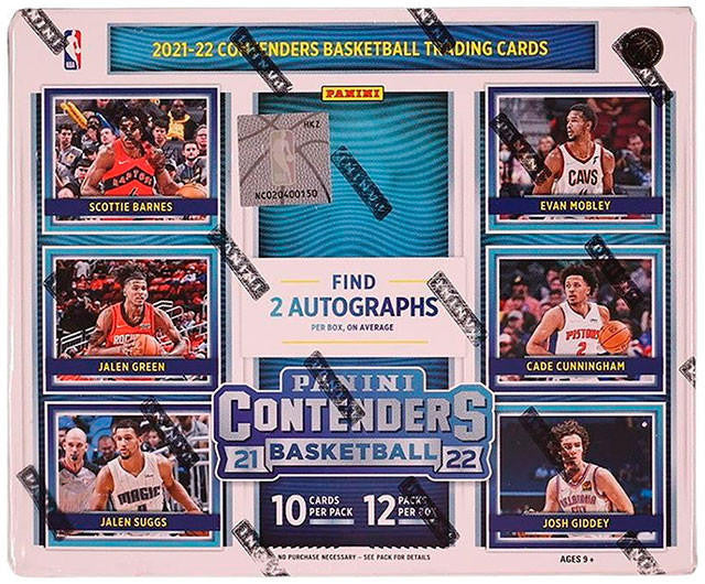 2021-2022 Panini Contenders Basketball Hobby Box