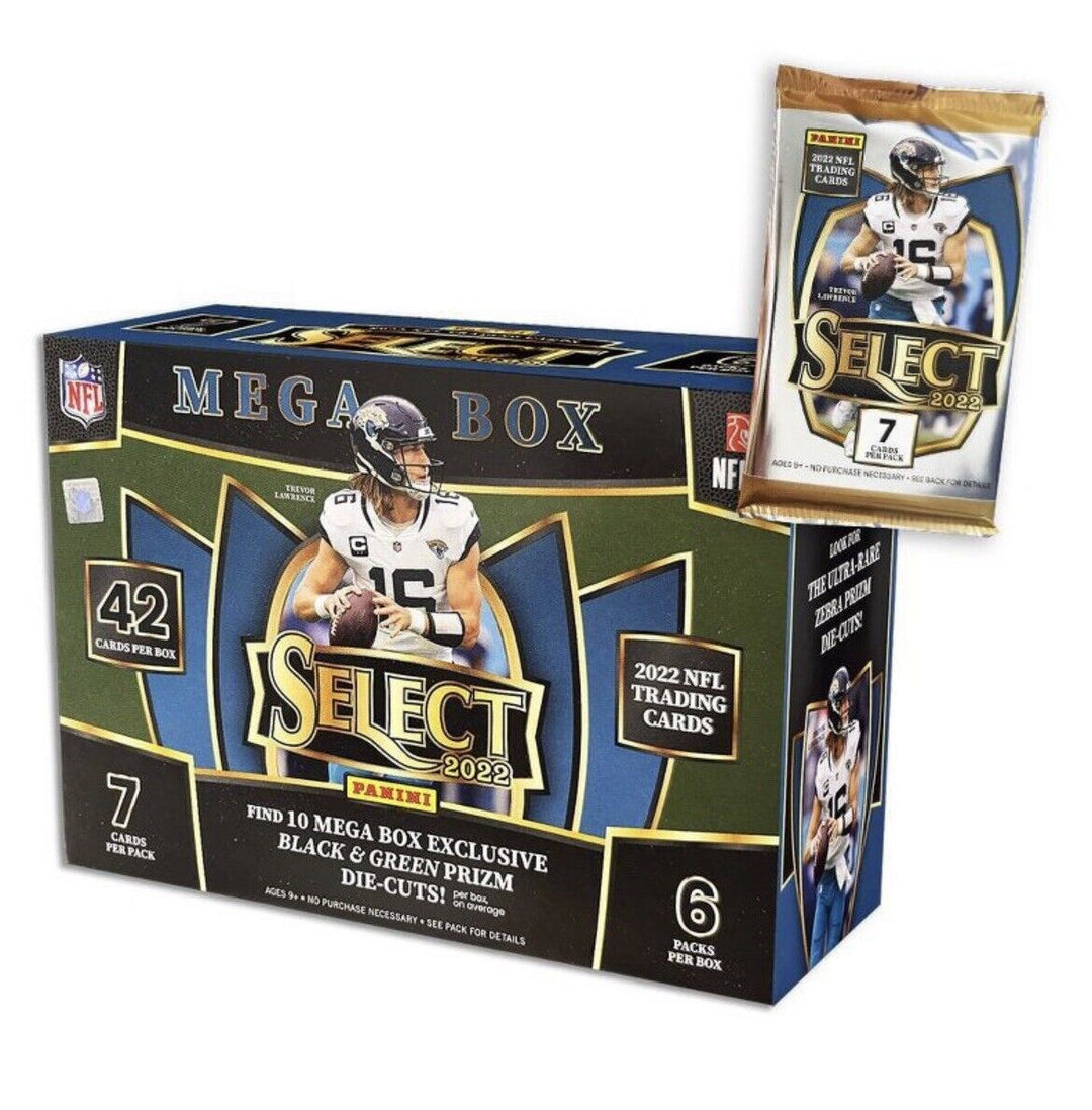 2022 Panini Select Football Mega Box