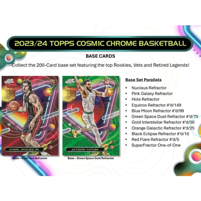 2023-2024 Topps Cosmic Chrome Basketball Hobby Box