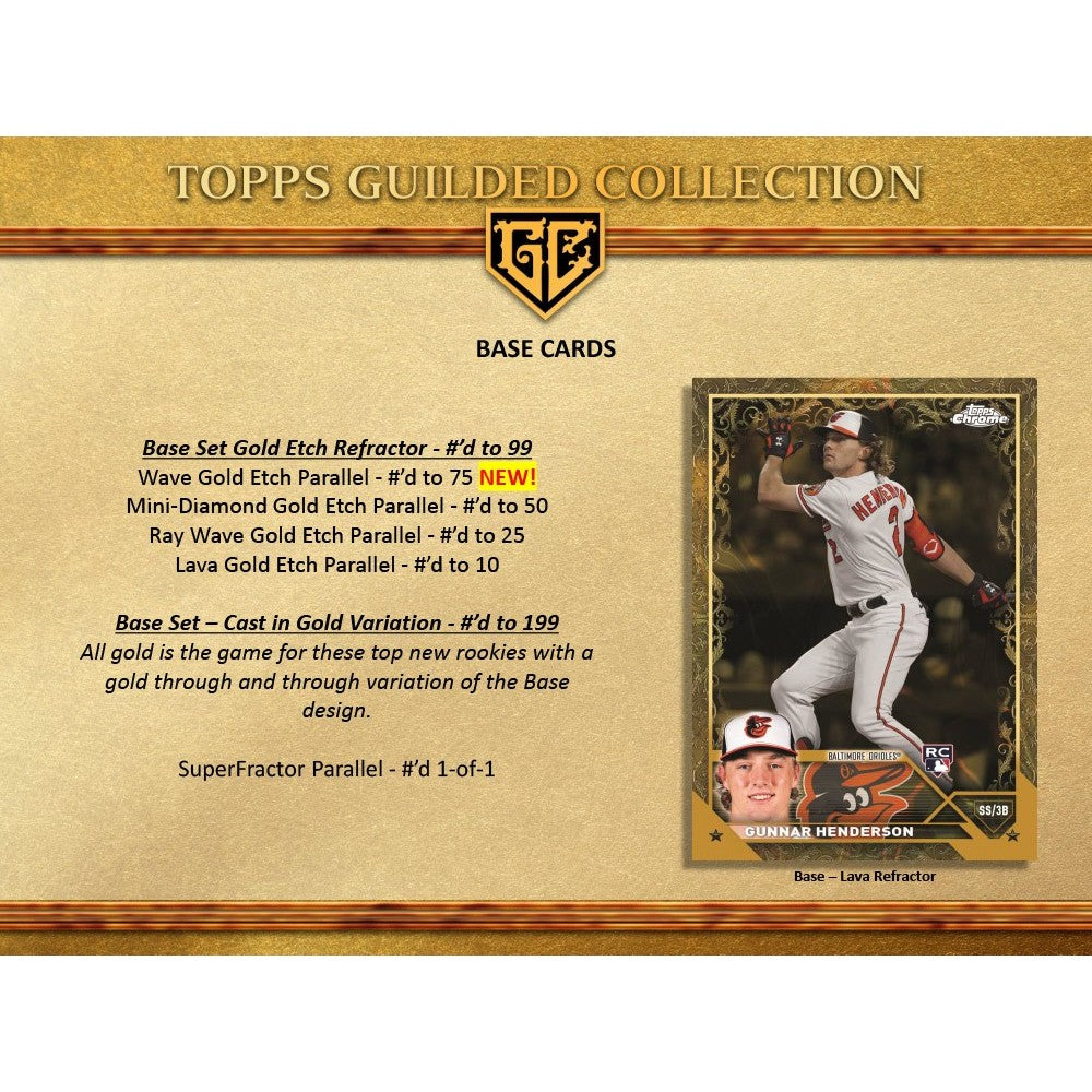 2023 Topps Gilded Collection Baseball Hobby Box