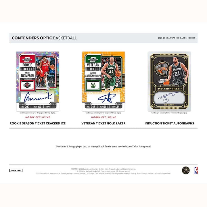 2023-24 Panini Contenders Optic Basketball Hobby Box