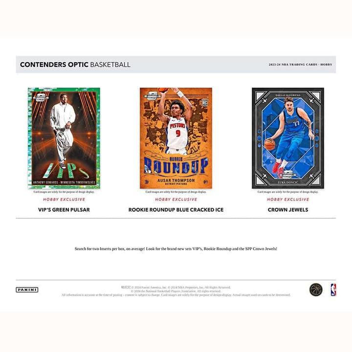 2023-24 Panini Contenders Optic Basketball Hobby Box