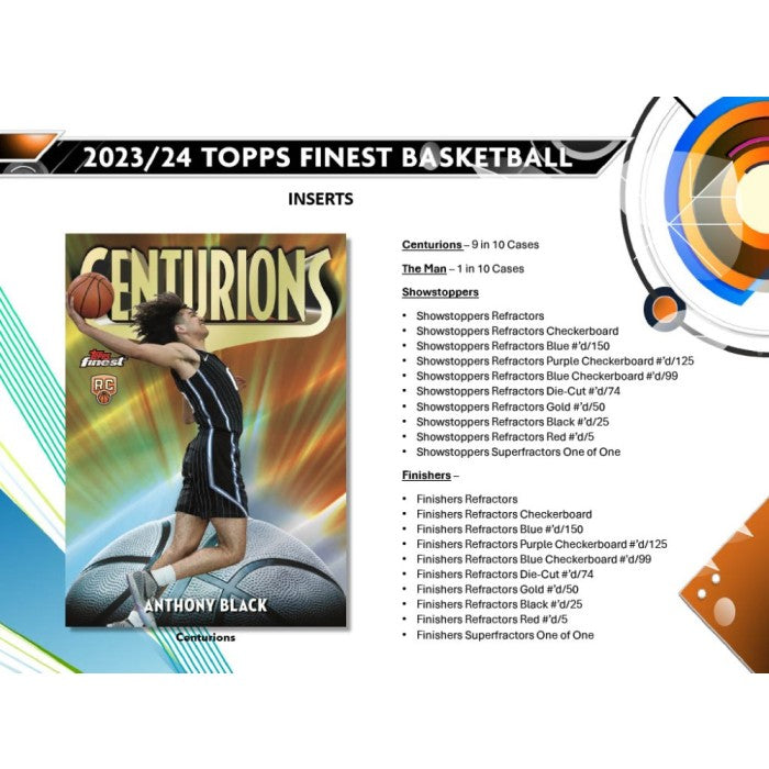 2024 Topps Finest Basketball Hobby Box