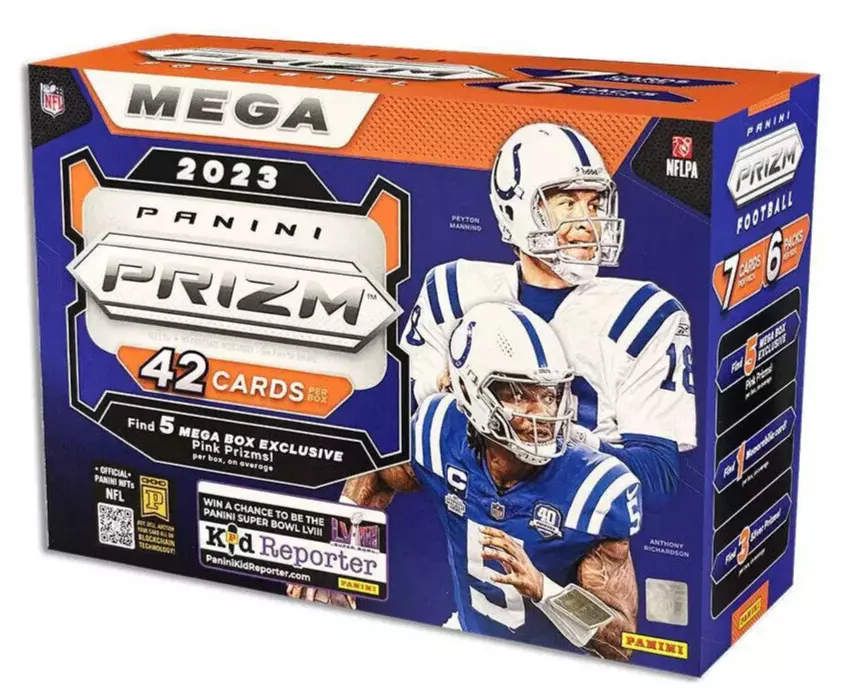 2023 Panini Prizm Football Mega Box - Pink Prizms