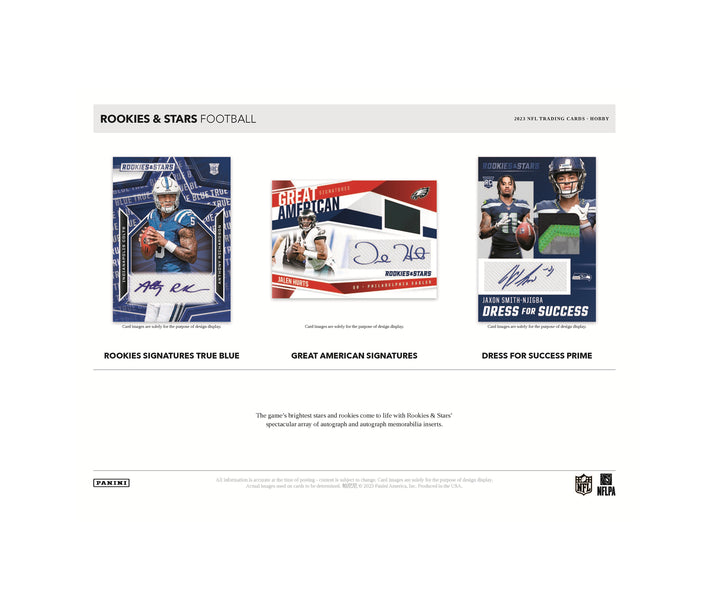 2023 Panini Rookies & Stars Football Hobby Box