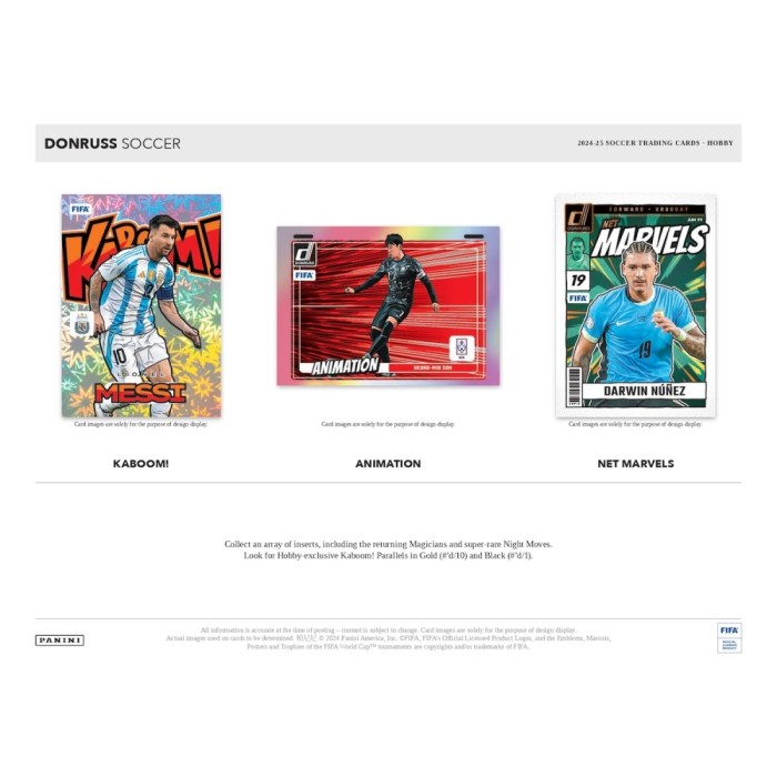 2024-2025 Panini Donruss Soccer Hobby Box