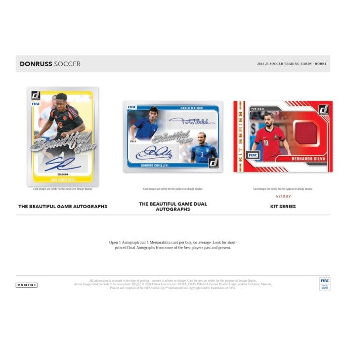 2024-2025 Panini Donruss Soccer Hobby Box