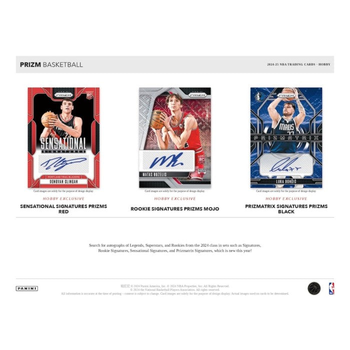 2024-2025 Panini Prizm Basketball Hobby Box