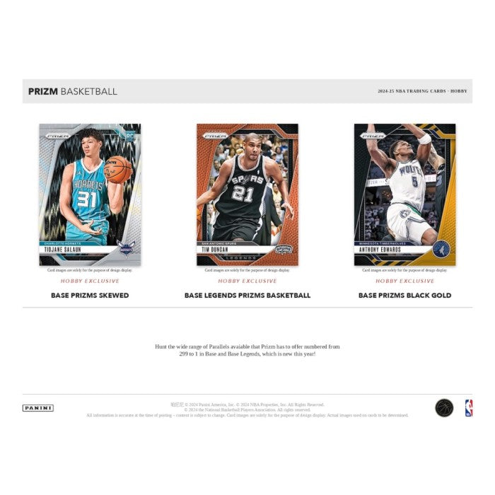 2024-2025 Panini Prizm Basketball Hobby Box