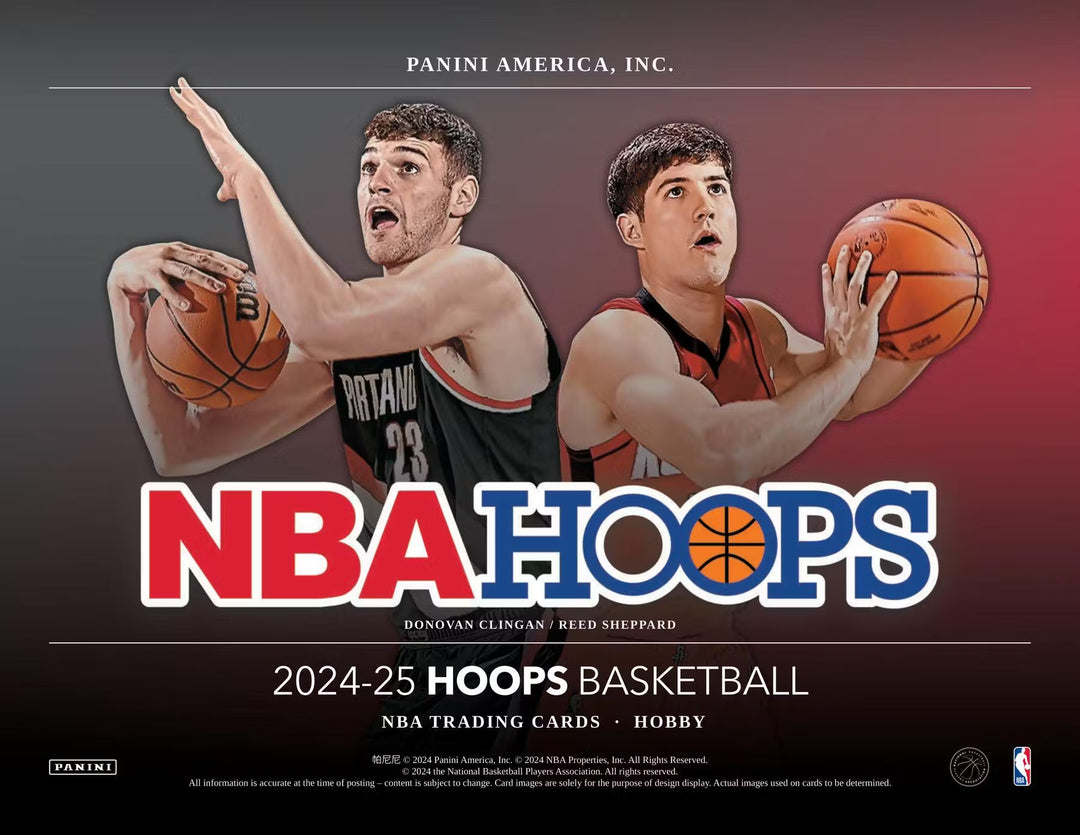 2024-2025 Panini NBA Hoops Basketball Hobby Box