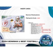 2024 Bowmans Best University Football Hobby Box