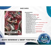 2024 Bowmans Best University Football Hobby Box