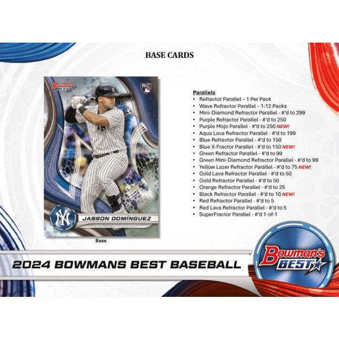 2024 Bowmans Best Baseball Hobby Box