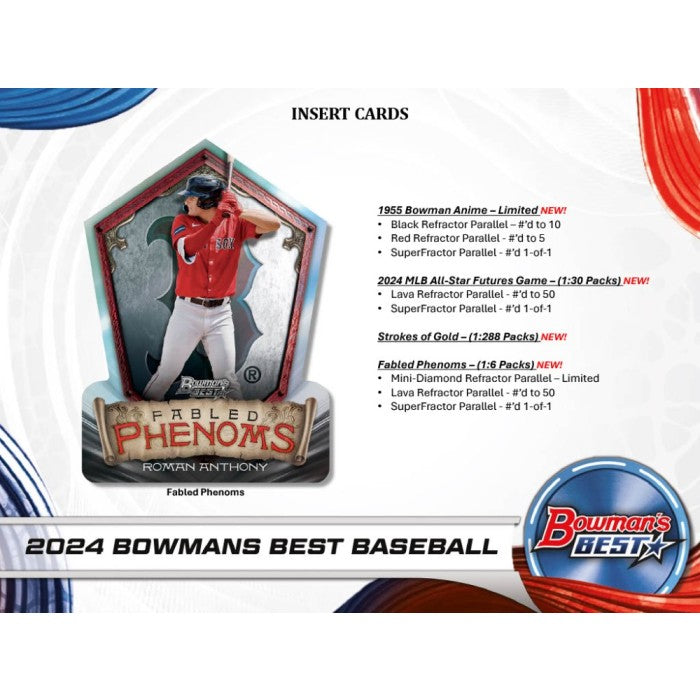 2024 Bowmans Best Baseball Hobby Box