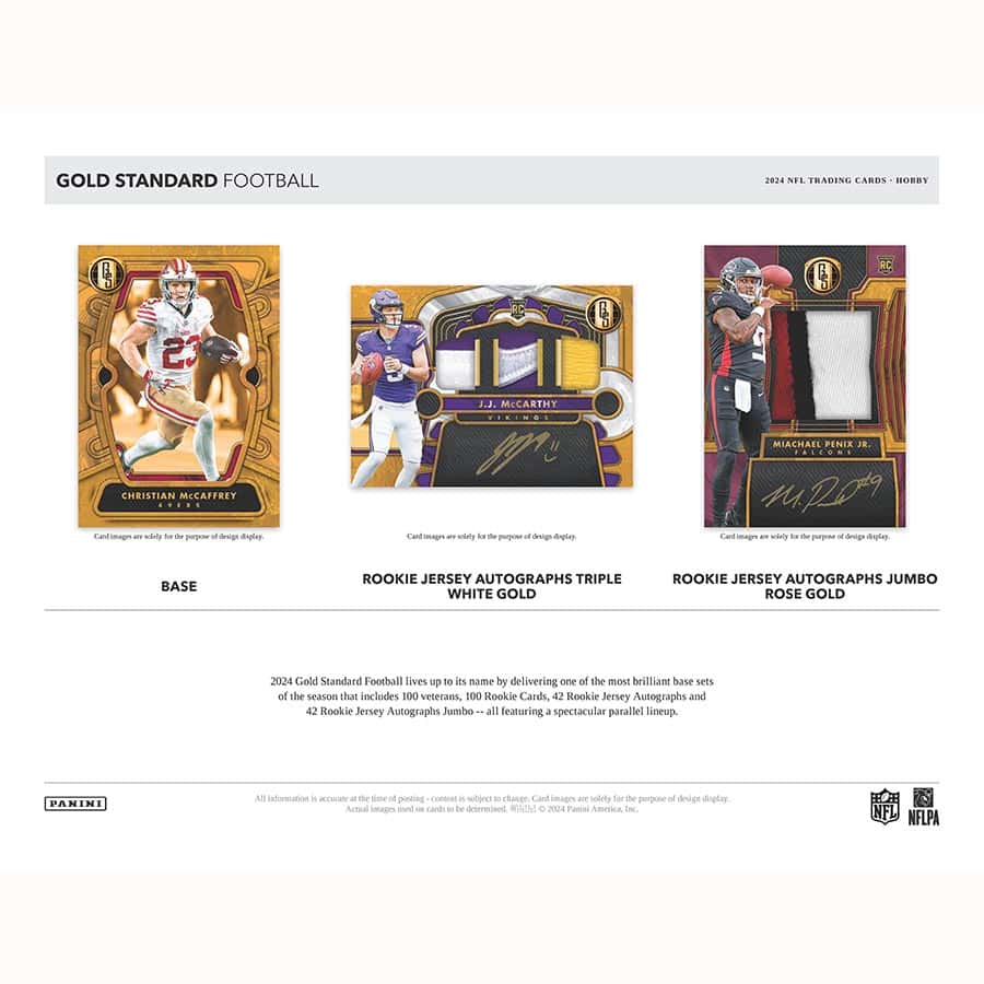 2024 Panini Gold Standard Football Hobby Box