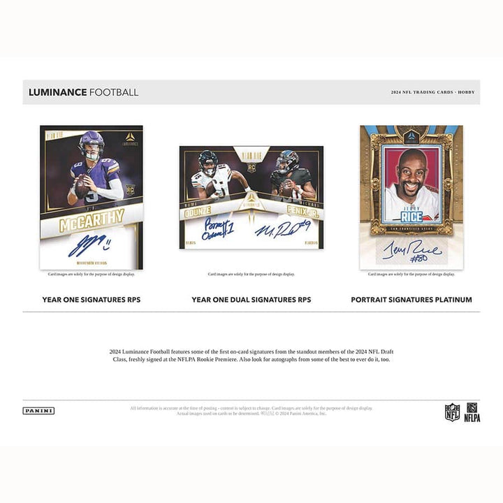 2024 Panini Luminance Football Hobby Box