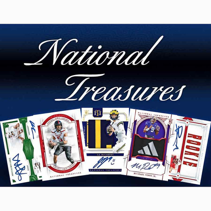 2024 Panini National Treasures Collegiate Football Hobby Box