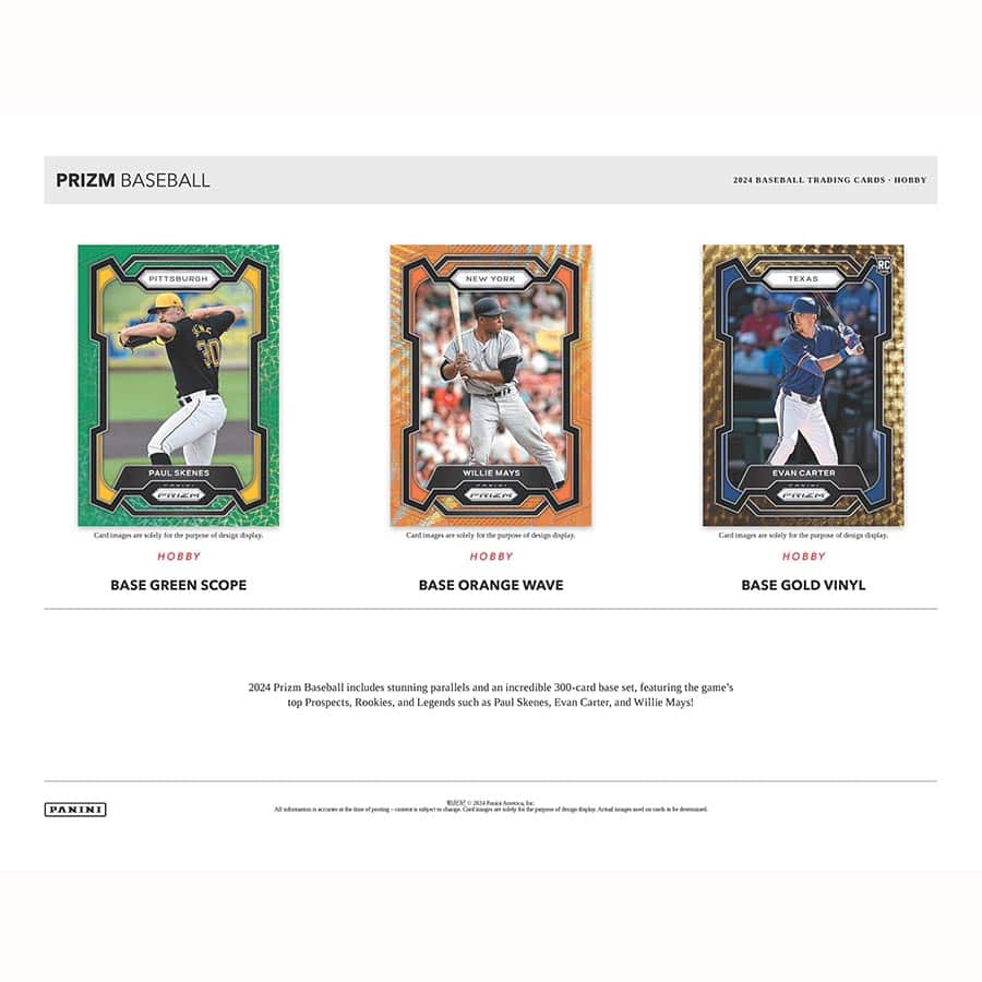 2024 Panini Prizm Baseball Hobby Box