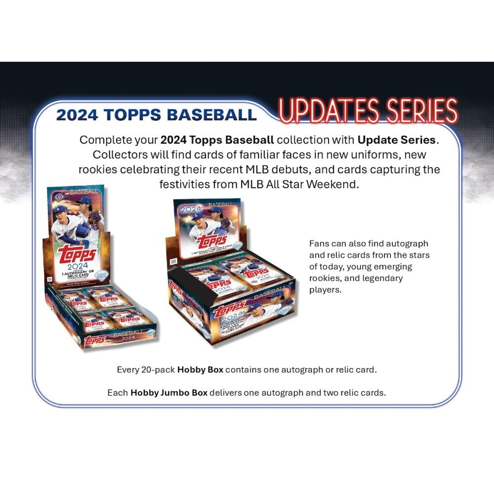 2024 Topps Update Series Baseball Hobby Box