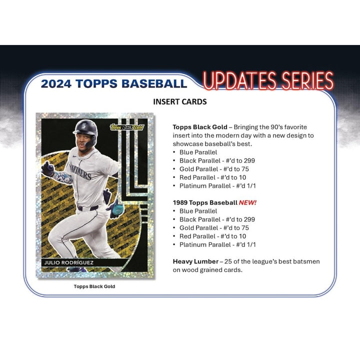 2024 Topps Update Series Baseball Hobby Box