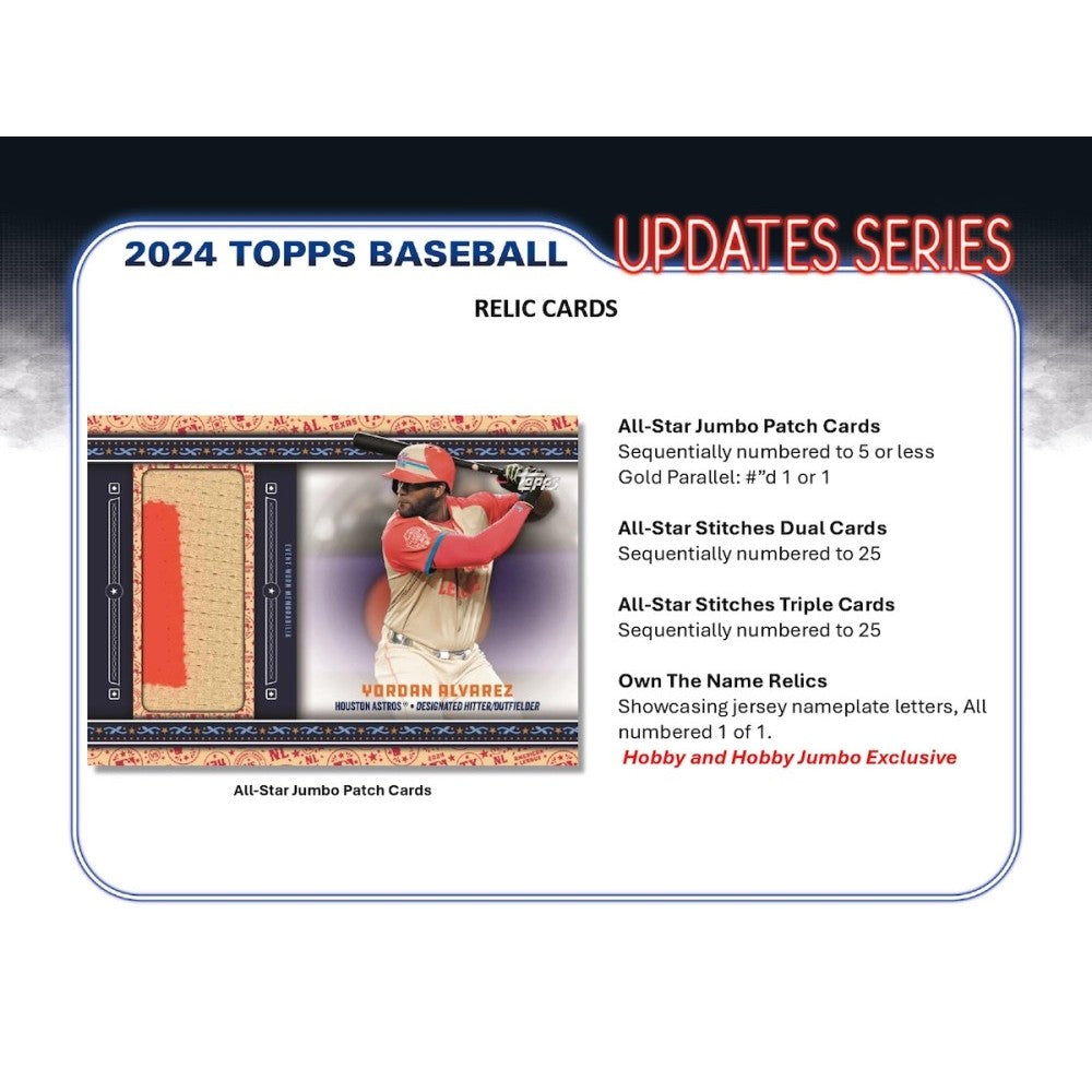 2024 Topps Update Series Baseball Hobby Box