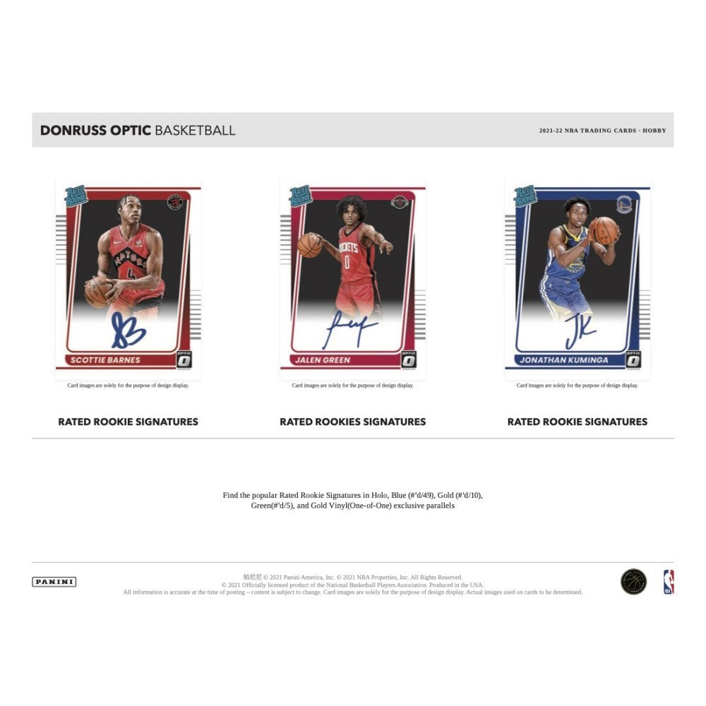 2021-2022 Panini Donruss Optic Basketball Hobby Pack