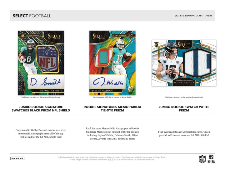 2021 Panini Select Football Hobby Box