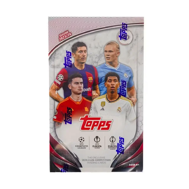 2023-24 Topps UEFA Club Competitions Soccer Hobby Box