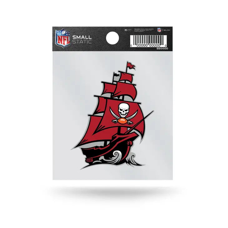 NFL Tampa Bay Buccaneers Alternate Logo Small Static Cling