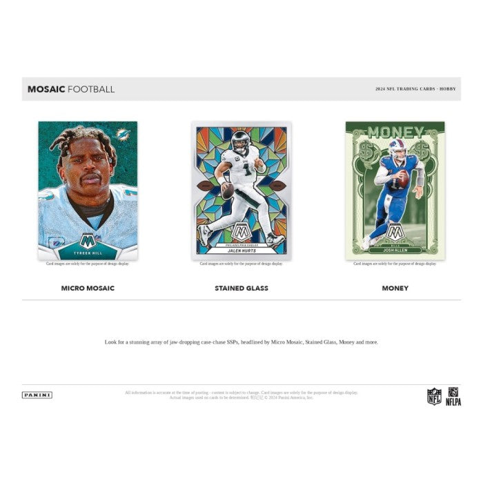 2024 Panini Mosaic Football Hobby Box