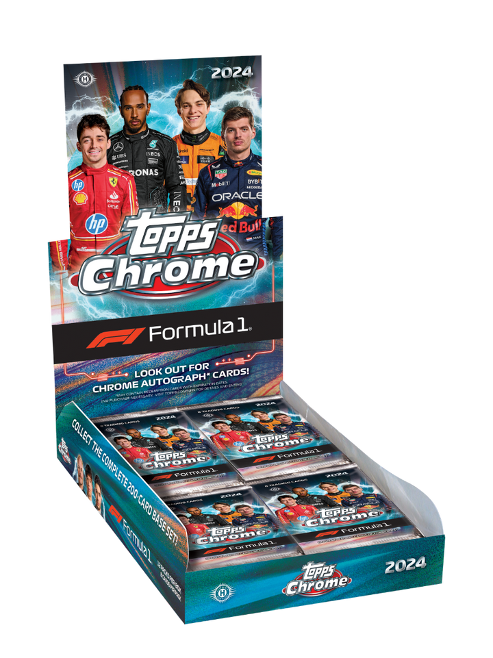 2024 Topps Chrome Formula 1 Hobby Box