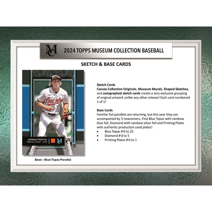 2024 Topps Museum Collection Baseball Hobby Box