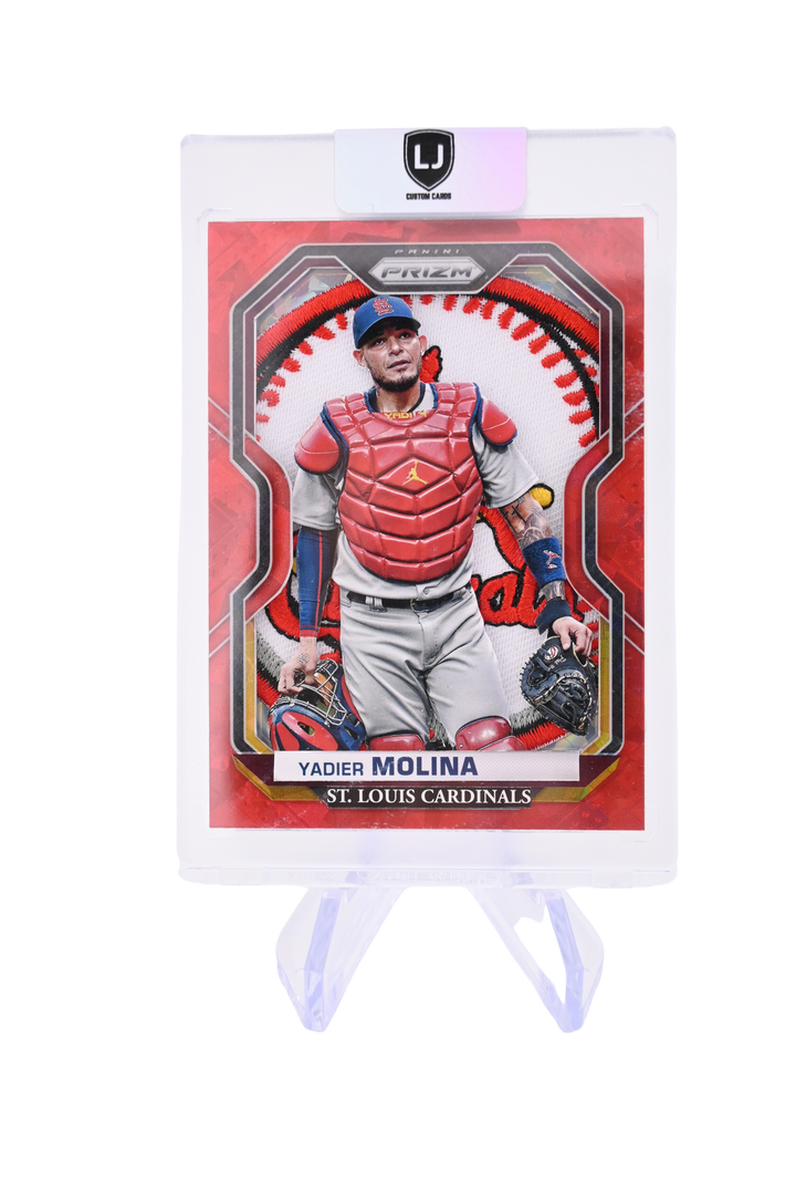 Yadier Molina Artisan Handcrafted 1/1 Card