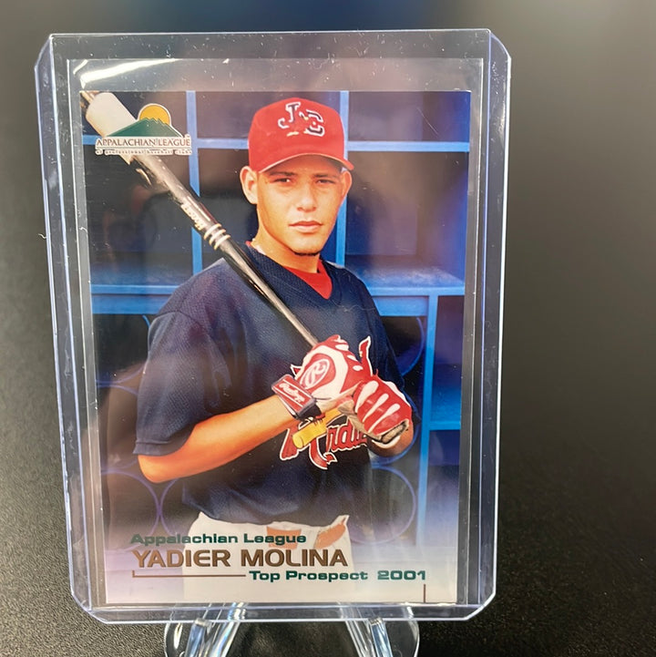 Yadier Molina 2001 Grand Stand Top Prospect