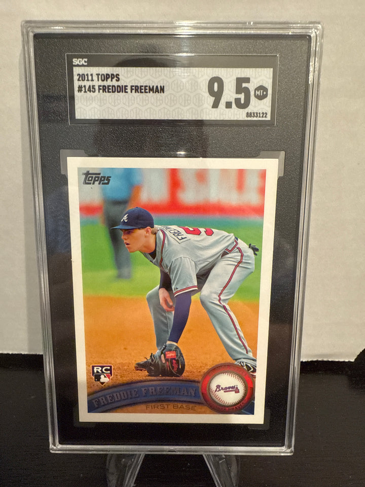 Freddie Freeman 2011 Topps Rookie, SGC 9.5