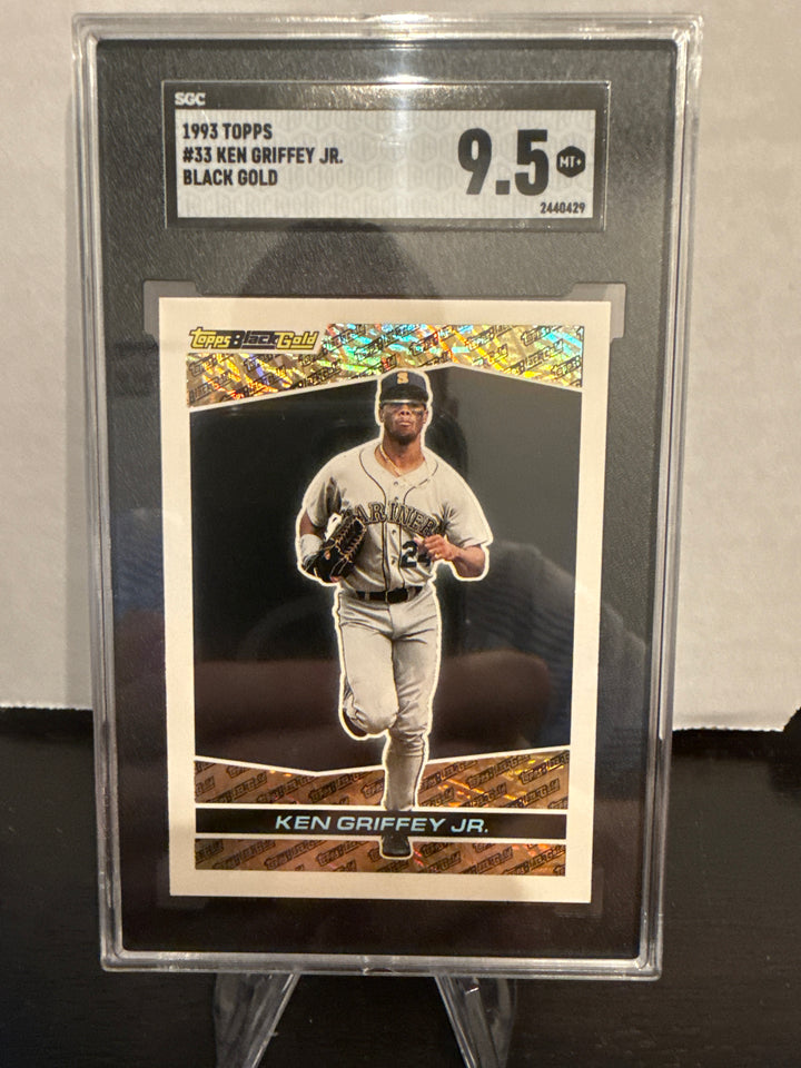 Ken Griffey Jr. 1993 Topps Black Gold, SGC 9.5