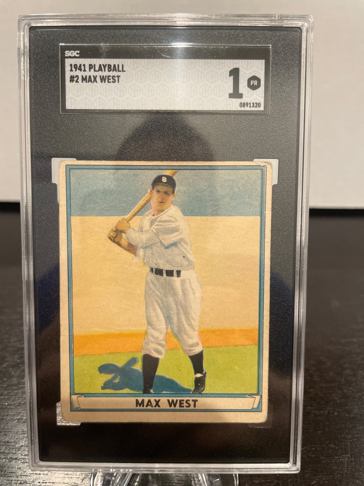 Max West 1941 Playball, SGC 1