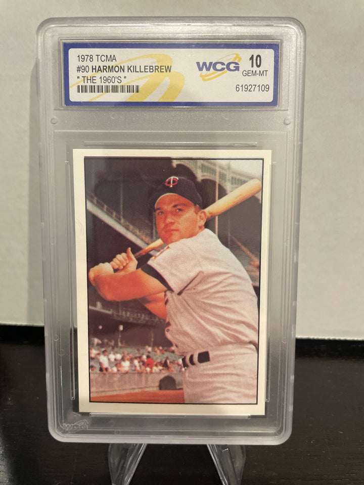 Harmon Killebrew 1978 TCMA The 1960's, WCG 10 Gem Mint