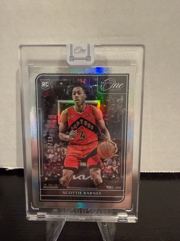 Scottie Barnes 2021 Panini One Silver Rookie, 46/99