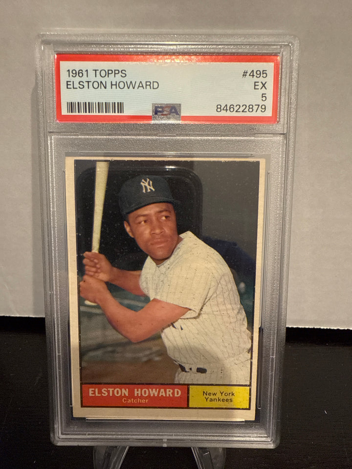 Elston Howard 1961 Topps, PSA 5