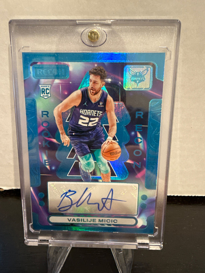 Vasilije Micic 2023-2024 Panini Recon 1/1 Rookie Auto