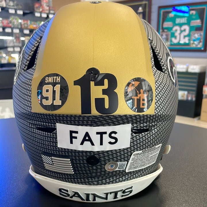 Full-Size Authentic New Orleans Saints Michael Thomas Autographed Hydro Speed Flex Helmet