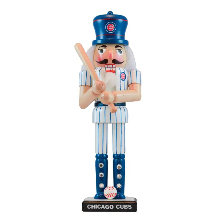 Chicago Cubs Nutcracker Decor